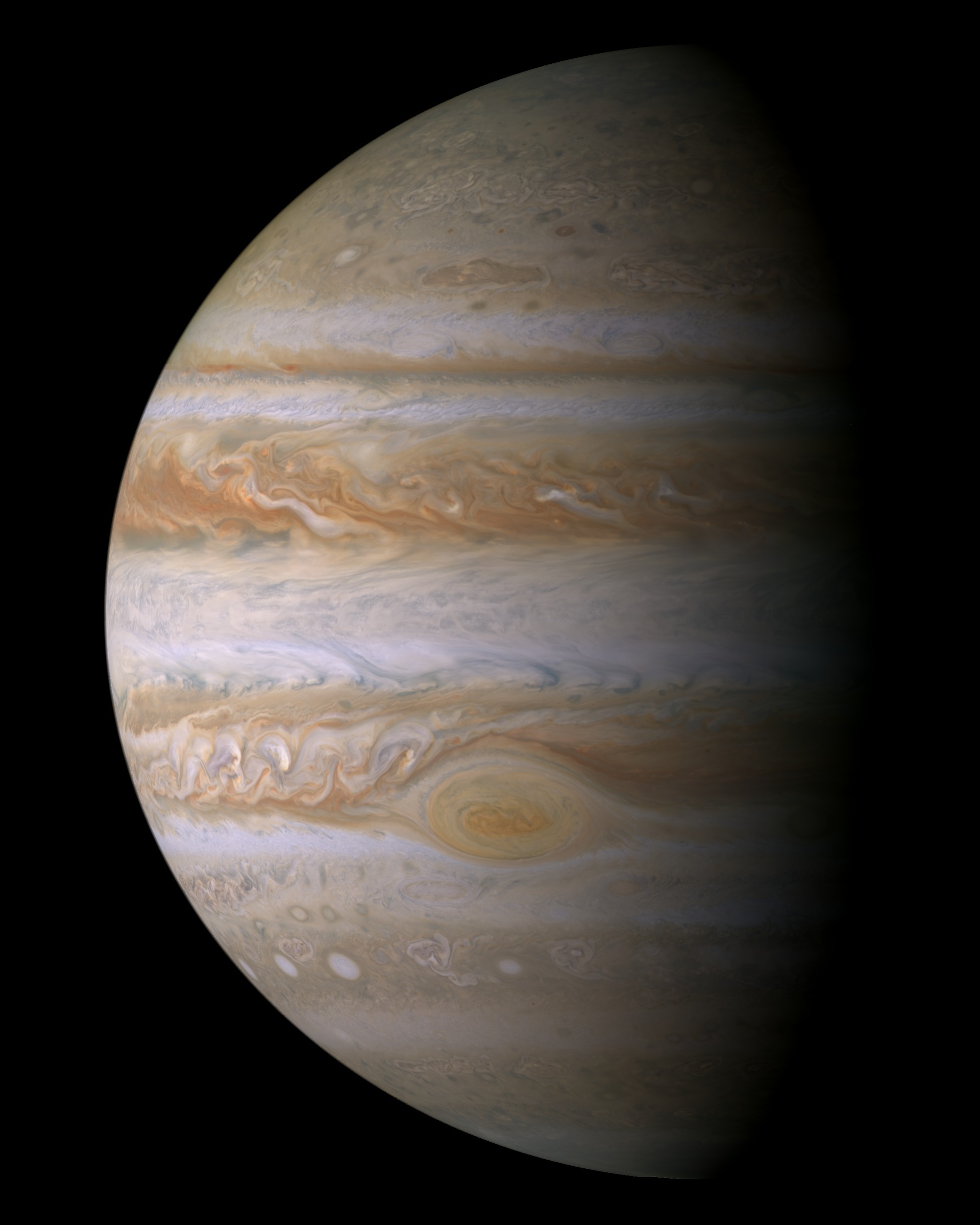 Jupiterren atmosfera.