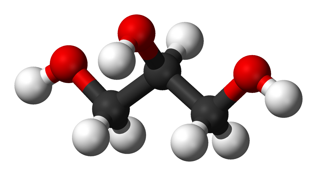 Glizerol-molekula